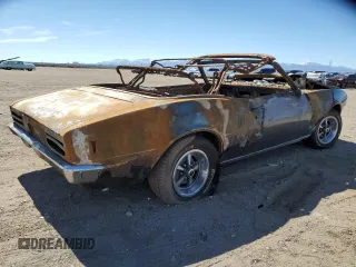 1968 Pontiac Firebird z VIN 223678U111281, wystawiony jako Copart lot #47306295 z przebiegiem Nie podano mil oraz Szkoda całkowita • Salvage title. Historia ofert i sprzedaży dostępna na DreamBid. Obrazek 3.