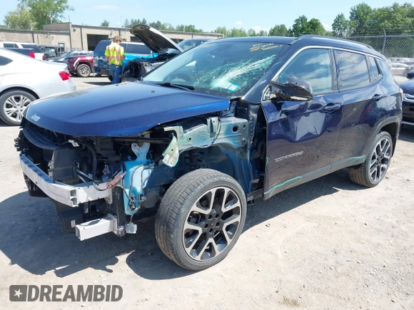 2018 Jeep Compass Limited z VIN 3C4NJDCB8JT147811, wystawiony jako IAAI lot #42600489 z przebiegiem 101 783 mil mil oraz . Historia ofert i sprzedaży dostępna na DreamBid. Obrazek 18.