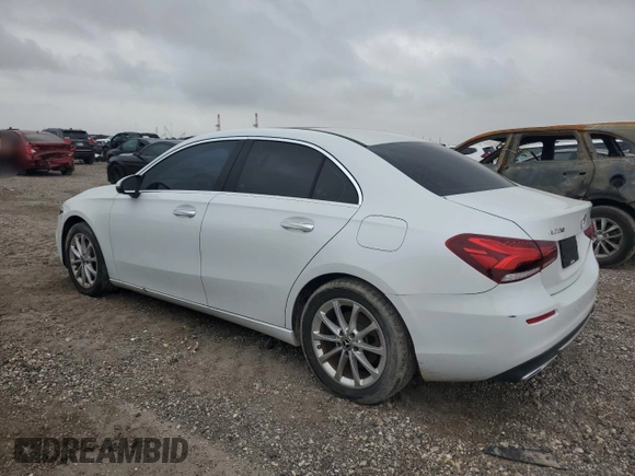 2019 Mercedes-Benz A 220 with VIN WDD3G4EB9KW025267, listed as a Copart auction lot 51281345 with 85,004 mi miles and Clean Title. Bid and sale history available at DreamBid. Image 2.