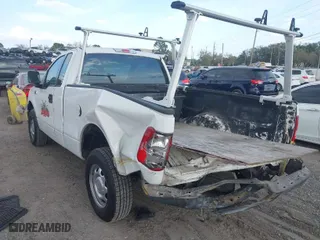 2007 Ford F-150 XL with VIN 1FTRF12287NA04448, listed as a IAAI auction lot 41727100 with 174,398 mi miles. Bid and sale history available at carsss.com. Image 3.