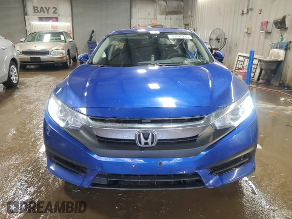 2017 Honda Civic Sedan EX with VIN 19XFC2F77HE035056, listed as a Copart auction lot 49840265 with 128,743 mi miles and Salvage Title. Bid and sale history available at carsss.com. Image 5.