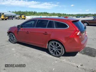 2017 Volvo V60 Premier with VIN YV140MEK9H1368695, listed as a Copart auction lot 69921384 with 99,724 mi miles and Salvage Title. Bid and sale history available at carsss.com. Image 2.