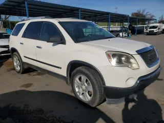 2010 GMC Acadia SL with VIN 1GKLRKED3AJ176082, listed as a Copart auction lot 46547165 with 0 mi miles and Salvage Title. Bid and sale history available at carsss.com. Image 4.