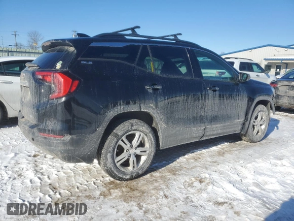 2019 GMC Terrain SLE with VIN 3GKALTEV7KL184512, listed as a Copart auction lot 42234635 with 110,500 mi miles and Non Repairable. Bid and sale history available at carsss.com. Image 3.