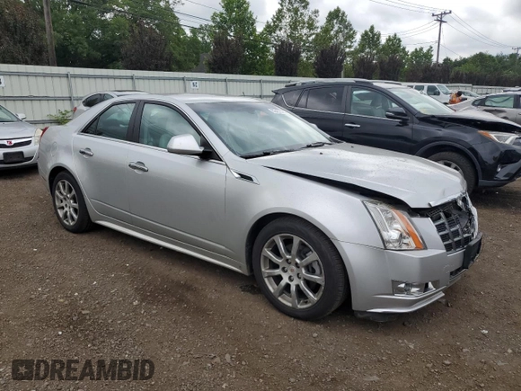 2013 Cadillac CTS Luxury with VIN 1G6DG5E56D0146328, listed as a Copart auction lot 62452385 with 51,874 mi miles and Salvage title. Bid and sale history available at DreamBid. Image 4.
