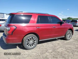2018 Ford Expedition Limited z VIN 1FMJU2AT6JEA60359, wystawiony jako Copart lot #53953825 z przebiegiem 136 902 mil mil oraz Szkoda całkowita • Salvage title. Historia ofert i sprzedaży dostępna na DreamBid. Obrazek 3.