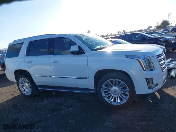 2016 Cadillac Escalade Platinum with VIN 1GYS4DKJXGR160171, listed as a IAAI auction lot 41742412 with 111,924 mi miles. Bid and sale history available at carsss.com. Image 13.
