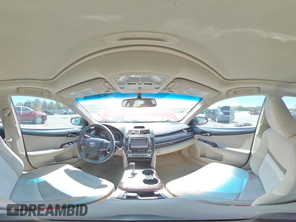 2012 Toyota Camry L with VIN 4T1BF1FK7CU537477, listed as a Copart auction lot 52504725 with 130,872 mi miles and Salvage Title. Bid and sale history available at DreamBid. Image 14.