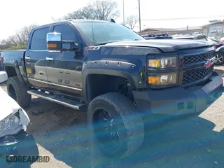2015 Chevrolet Silverado 1500 LTZ with VIN 3GCUKSEJ2FG449967, listed as a IAAI auction lot 41834854 with 1 mi miles. Bid and sale history available at carsss.com. Image 1.