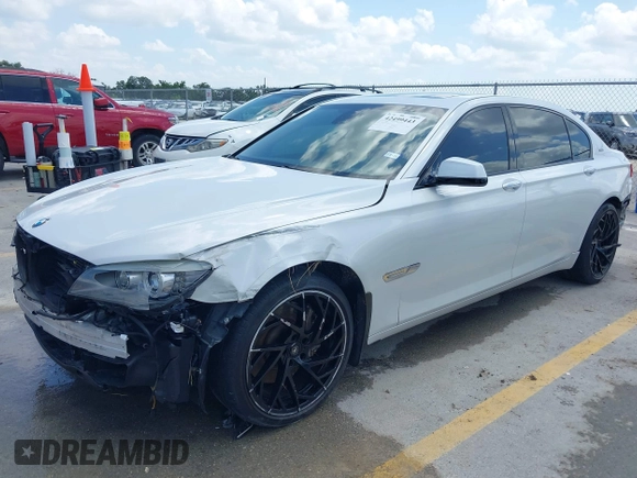 2012 BMW 7 Series 750Li with VIN WBAKB8C54CC964576, listed as a IAAI auction lot 42499443 with 78,728 mi miles and . Bid and sale history available at DreamBid. Image 18.