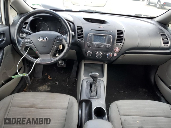 2014 Kia Forte EX with VIN KNAFX4A80E5095748, listed as a Copart auction lot 45455195 with 98,135 mi miles and Salvage Title. Bid and sale history available at carsss.com. Image 8.