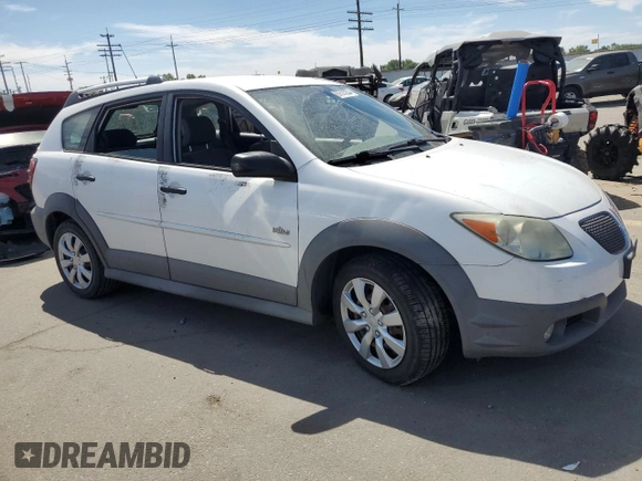 2006 Pontiac Vibe with VIN 5Y2SL65886Z422782, listed as a Copart auction lot 67573234 with 112,595 mi miles and Salvage Title. Bid and sale history available at carsss.com. Image 4.
