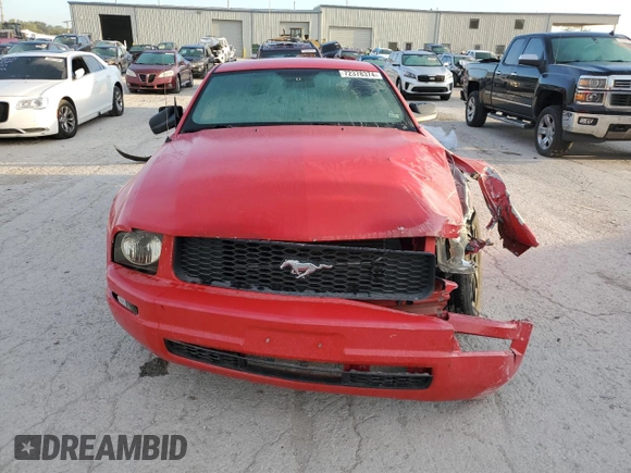 2006 Ford Mustang Standard with VIN 1ZVFT80N865182020, listed as a Copart auction lot 72378374 with Not Provided miles and Salvage Title. Bid and sale history available at carsss.com. Image 5.