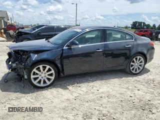 2013 Buick Regal Turbo Premium 3 z VIN 2G4GU5GV1D9224449, wystawiony jako Copart lot #61587275 z przebiegiem Nie podano mil oraz Szkoda całkowita • Salvage title. Historia ofert i sprzedaży dostępna na DreamBid. Obrazek 1.