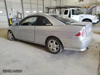 2001 Honda Civic EX with VIN 1HGEM21921L040519, listed as a Copart auction lot 52630005 with 0 mi miles and Salvage Title. Bid and sale history available at carsss.com. Image 2.