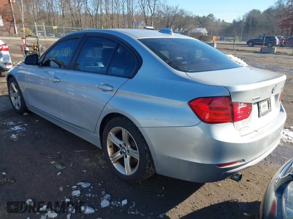 2014 BMW 3 Series 320i xDrive with VIN WBA3C3G51ENR25515, listed as a IAAI auction lot 41150558 with Not Provided miles. Bid and sale history available at carsss.com. Image 3.