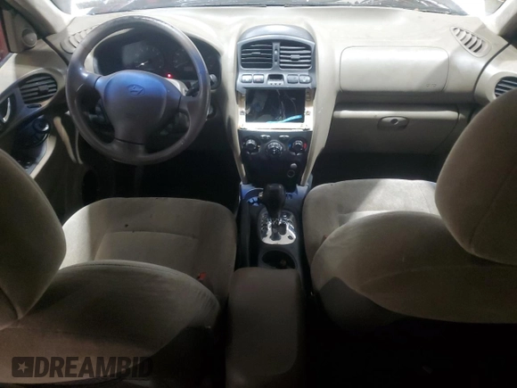 2004 Hyundai Santa Fe GLS with VIN KM8SC73D74U854582, listed as a Copart auction lot 46097685 with 0 mi miles and Salvage Title. Bid and sale history available at carsss.com. Image 8.