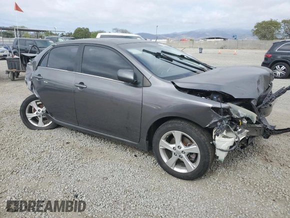 2013 Toyota Corolla L with VIN 5YFBU4EE5DP147211, listed as a Copart auction lot 55320695 with 155,874 mi miles and Salvage Title. Bid and sale history available at DreamBid. Image 4.