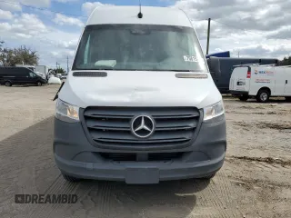 2021 Mercedes-Benz Sprinter Cargo with VIN W1Y4ECHY1MT070055, listed as a Copart auction lot 76815204 with 76,282 mi miles and Salvage Title. Bid and sale history available at carsss.com. Image 5.