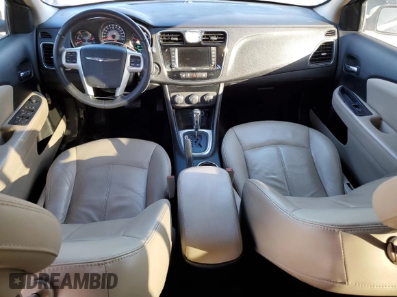 2012 Chrysler 200 Limited with VIN 1C3CCBCG6CN277823, listed as a Copart auction lot 44813385 with 155,889 mi miles and Salvage Title. Bid and sale history available at DreamBid. Image 8.