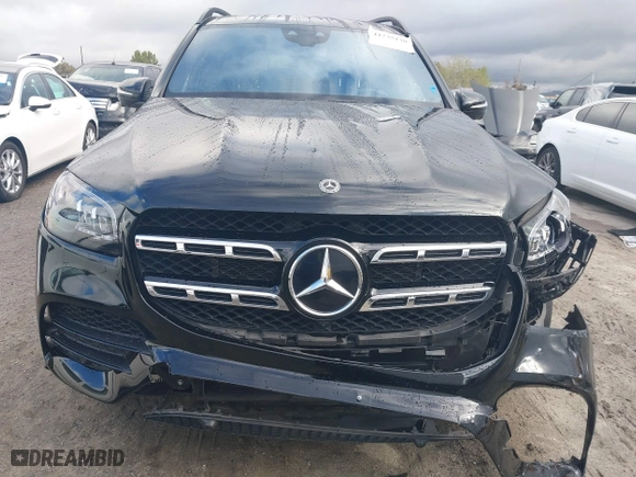 2020 Mercedes-Benz GLS with VIN 4JGFF8GE1LA244212, listed as a IAAI auction lot 41735130 with 30,253 mi miles. Bid and sale history available at carsss.com. Image 12.