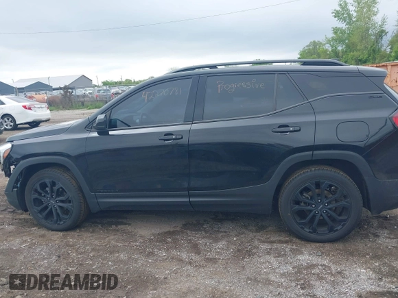 2019 GMC Terrain SLE z VIN 3GKALMEV6KL252966, wystawiony jako IAAI lot #42270781 z przebiegiem 88 955 mil mil oraz . Historia ofert i sprzedaży dostępna na DreamBid. Obrazek 14.