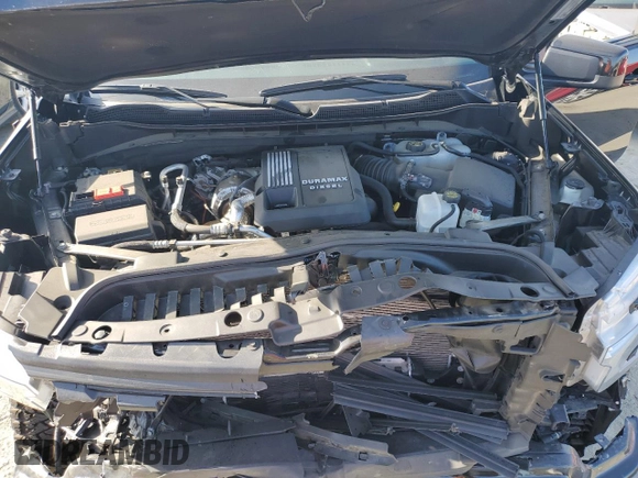 2023 Chevrolet Silverado 1500 LT Trail Boss with VIN 3GCUDFE80PG263652, listed as a Copart auction lot 72004854 with 25,461 mi miles and Salvage Title. Bid and sale history available at DreamBid. Image 11.