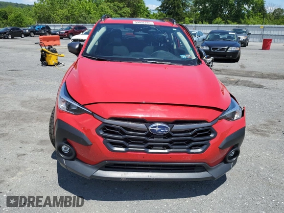 2024 Subaru Crosstrek Premium с VIN JF2GUADC4R8247552, выставлен на аукционе Copart как лот 59092285 с пробегом 23 578 миль миль и Списание • Salvage title. История ставок и продаж доступна на DreamBid. Изображение 5.