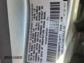 2002 Saab 9-3 z VIN YS3DF55K527016771, wystawiony jako Copart lot #56108085 z przebiegiem 99 575 mil mil oraz Tytuł czysty. Historia ofert i sprzedaży dostępna na DreamBid. Obrazek 12.