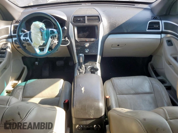 2014 Ford Explorer XLT with VIN 1FM5K7D84EGB94907, listed as a Copart auction lot 53026605 with 0 mi miles and Salvage Title. Bid and sale history available at carsss.com. Image 8.
