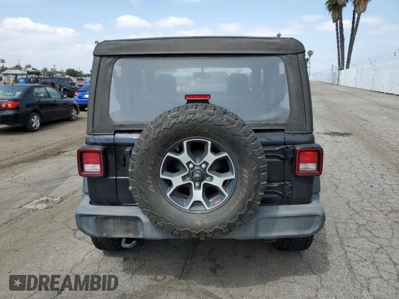 2021 Jeep Wrangler Sport z VIN 1C4GJXAG1MW637028, wystawiony jako Copart lot #54346475 z przebiegiem 80 675 mil mil oraz Szkody całkowita. Historia ofert i sprzedaży dostępna na DreamBid. Obrazek 6.