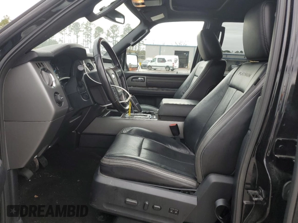 2016 Ford Expedition EL Platinum with VIN 1FMJK1MT9GEF11630, listed as a Copart auction lot 44840515 with 142,413 mi miles and Clean Title. Bid and sale history available at carsss.com. Image 7.