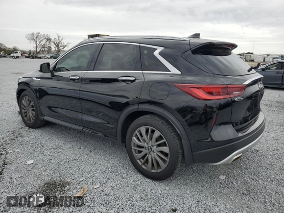 2024 Infiniti QX50 Luxe with VIN 3PCAJ5BA7RF104746, listed as a Copart auction lot 87662355 with 3,024 mi miles and Salvage title. Bid and sale history available at DreamBid. Image 2.