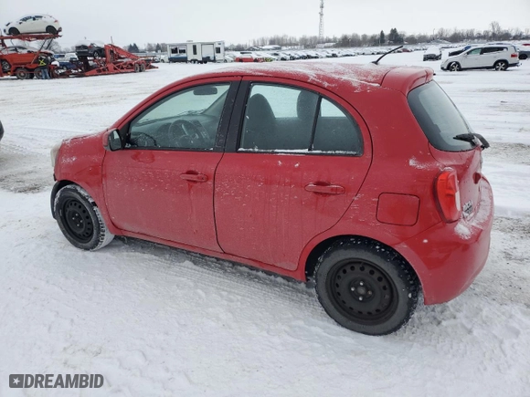 2015 Nissan Micra S with VIN 3N1CK3CP4FL268632, listed as a Copart auction lot 87960505 with NaN miles and Clean Title. Bid and sale history available at carsss.com. Image 2.