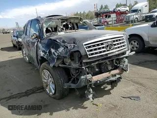 2009 Infiniti QX56 with VIN 5N3AA08C79N902566, listed as a Copart auction lot 47442555 with 125,860 mi miles and Non Repairable. Bid and sale history available at carsss.com. Image 12.