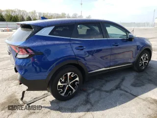 2024 Kia Sportage EX with VIN 5XYK33DF5RG177523, listed as a Copart auction lot 53951615 with 16,573 mi miles and Salvage Title. Bid and sale history available at carsss.com. Image 3.