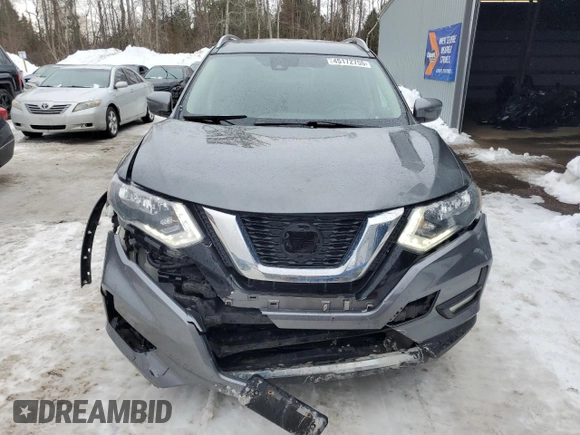 2019 Nissan Rogue S with VIN 5N1AT2MV8KC740020, listed as a Copart auction lot 45172755 with 82,736 mi miles and Clean Title. Bid and sale history available at carsss.com. Image 5.
