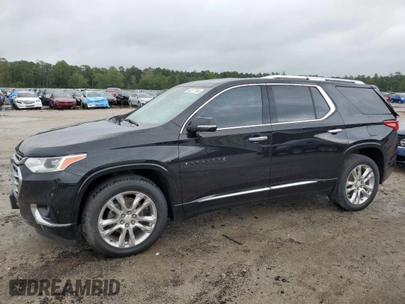 2018 Chevrolet Traverse High Country with VIN 1GNEVKKWXJJ225050, listed as a Copart auction lot 66377704 with 130,088 mi miles and Salvage Title. Bid and sale history available at carsss.com. Image 1.