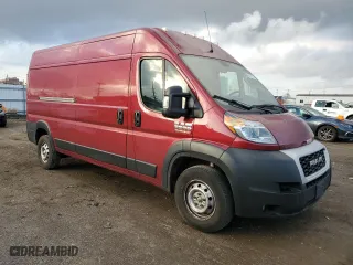 2021 Ram ProMaster Cargo Van with VIN 3C6LRVDG0ME579177, listed as a Copart auction lot 84219214 with 179,671 mi miles and Salvage Title. Bid and sale history available at carsss.com. Image 4.