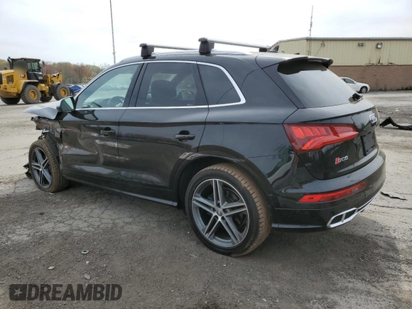 2019 Audi SQ5 Premium Plus with VIN WA1B4AFY6K2007309, listed as a Copart auction lot 54629005 with 71,231 mi miles and Salvage Title. Bid and sale history available at DreamBid. Image 2.