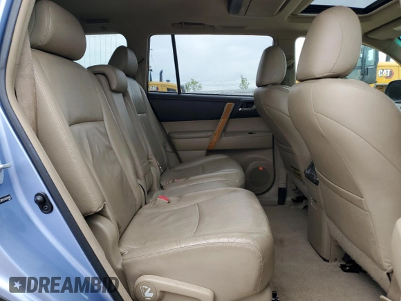 2010 Toyota Highlander Limited with VIN JTEJW3EH7A2044887, listed as a Copart auction lot 63228525 with 275,000 mi miles and Clean title. Bid and sale history available at DreamBid. Image 11.