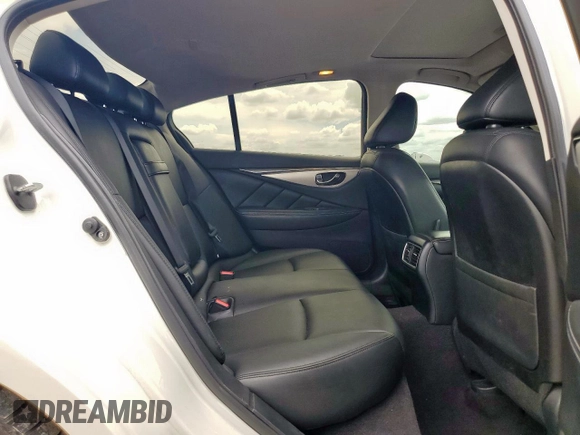 2020 Infiniti Q50 Luxe with VIN JN1EV7AP4LM206174, listed as a Copart auction lot 62498325 with 58,993 mi miles and Salvage title. Bid and sale history available at DreamBid. Image 10.