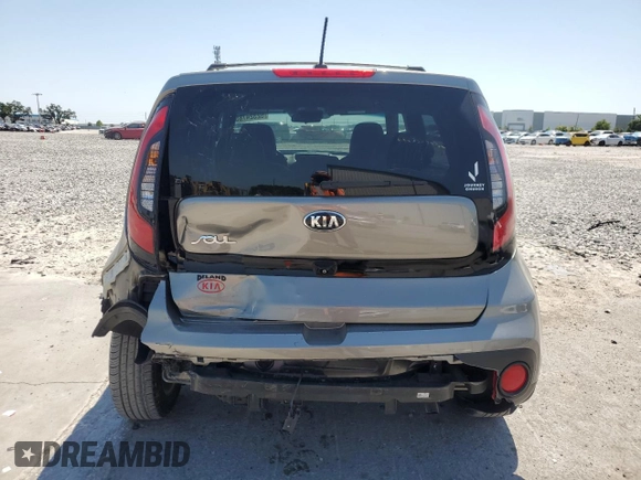 2018 Kia Soul with VIN KNDJN2A22J7511042, listed as a Copart auction lot 52324785 with 41,059 mi miles and Salvage Title. Bid and sale history available at DreamBid. Image 6.