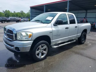 2007 Dodge 1500 SLT with VIN 1D7HU18257S191518, listed as a IAAI auction lot 42108231 with 163,756 mi miles. Bid and sale history available at carsss.com. Image 2.