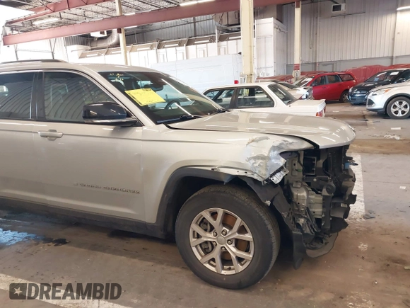 2021 Jeep Grand Cherokee Limited with VIN 1C4RJKBG2M8121372, listed as a IAAI auction lot 41808503 with 59,668 mi miles and . Bid and sale history available at DreamBid. Image 21.