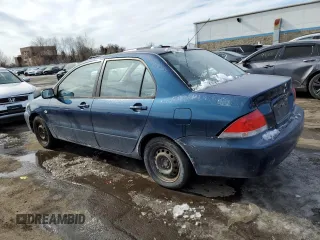 2005 Mitsubishi Lancer ES with VIN JA3AJ26E65U025256, listed as a Copart auction lot 45463085 with 194,144 mi miles and Salvage Title. Bid and sale history available at carsss.com. Image 2.