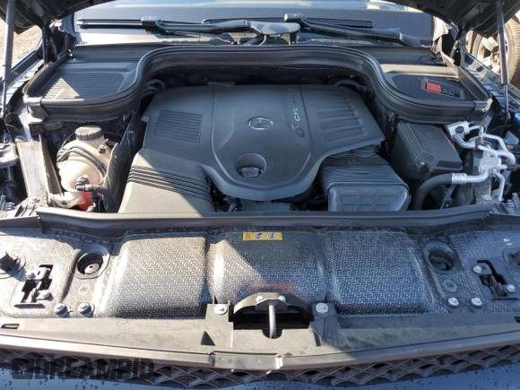 2023 Mercedes-Benz GLS 450 with VIN 4JGFF5KE2PA929007, listed as a Copart auction lot 52700334 with 11,982 mi miles and Salvage Title. Bid and sale history available at DreamBid. Image 12.