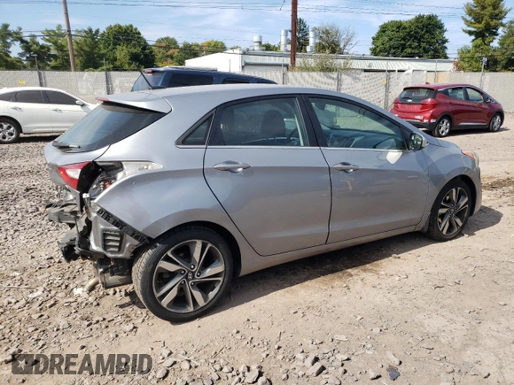 2016 Hyundai Elantra GT with VIN KMHD35LHXGU276952, listed as a Copart auction lot 72044104 with 85,969 mi miles and Salvage Title. Bid and sale history available at carsss.com. Image 3.