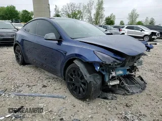 2024 Tesla Model Y Long Range с VIN 7SAYGDEE8RA226229, выставлен на аукционе Copart как лот 56722755 с пробегом Не указан миль и Списание • Salvage title. История ставок и продаж доступна на DreamBid. Изображение 14.