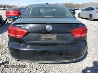2014 Volkswagen Passat S with VIN 1VWAS7A35EC043347, listed as a Copart auction lot 49770115 with 125,893 mi miles and Salvage Title. Bid and sale history available at carsss.com. Image 6.